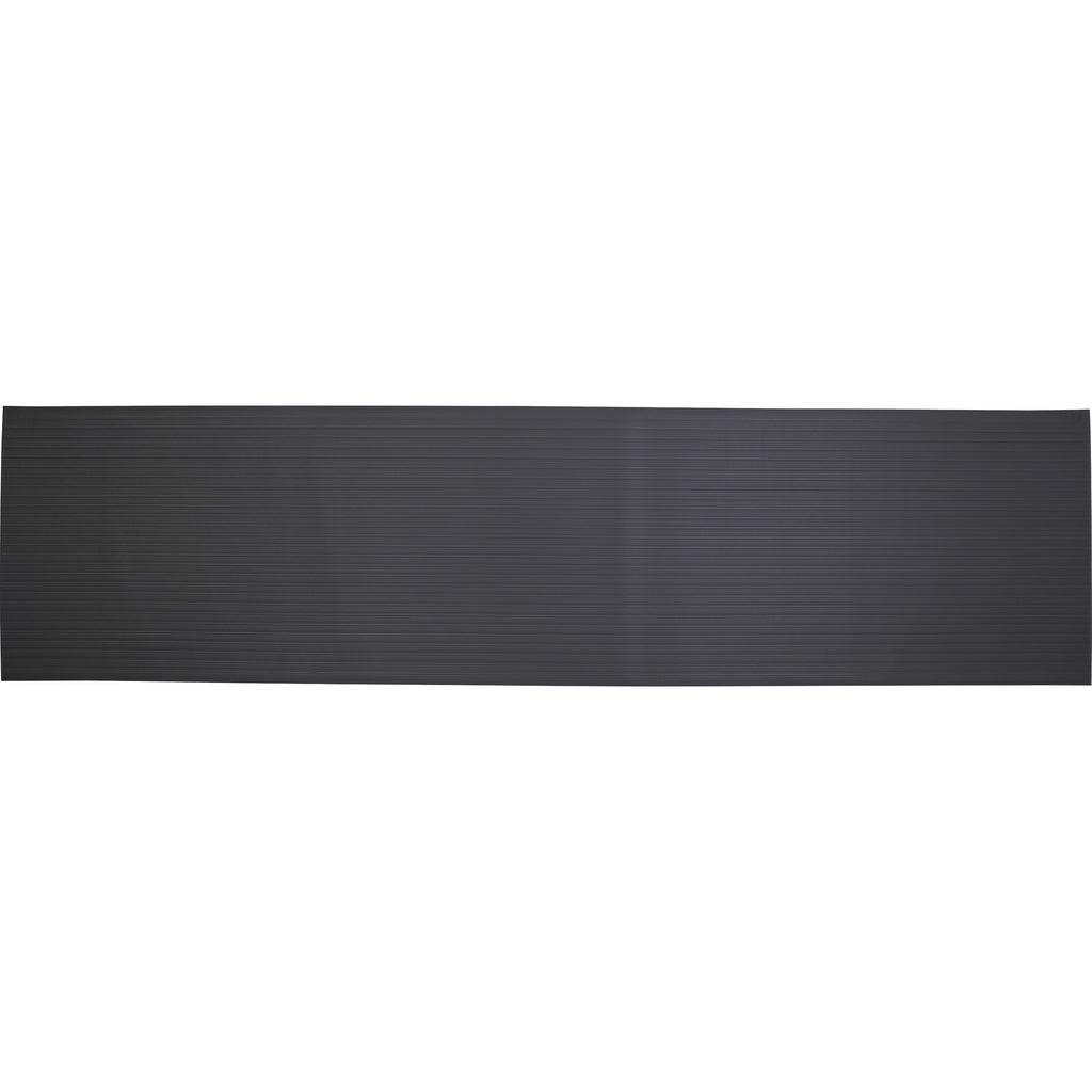 Genuine Joe Air Step Anti-Fatigue Mat - Warehouse - 12 ft Length x 36" Width x 0.375" Thickness - Vinyl, Vinyl Foam - Black - 1Each - 