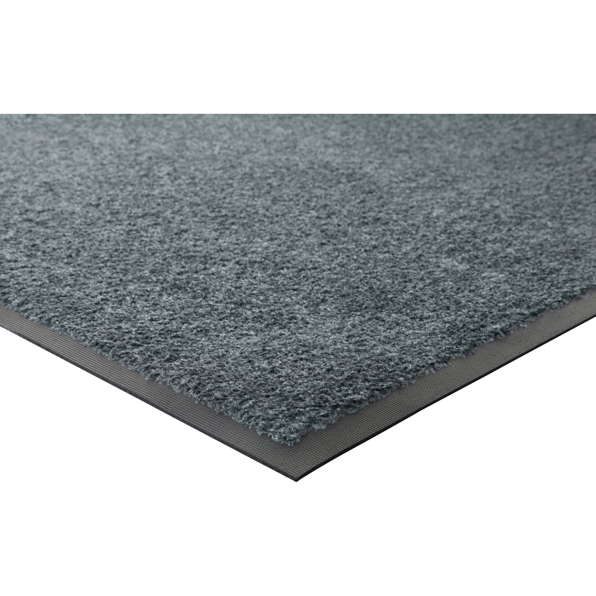 Genuine Joe Platinum Series Indoor Wiper Mats - Warehouse, Indoor - 56" Length x 33.50" Width - Nylon, Rubber - Gray - 1Each - 