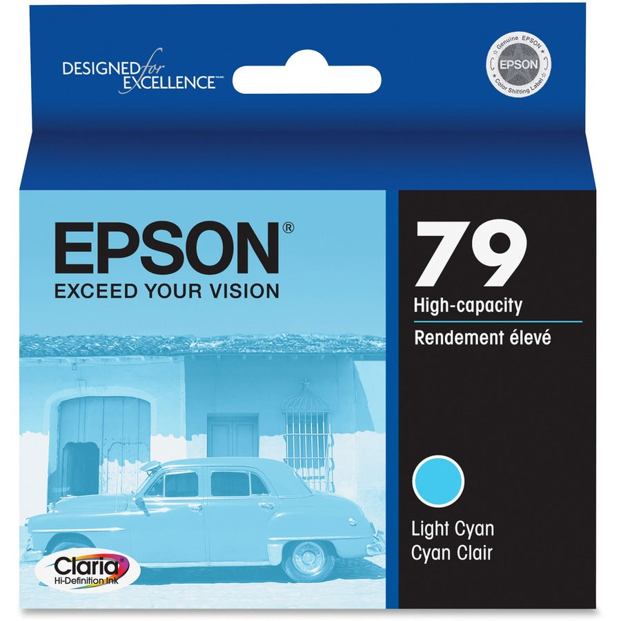 T079520 (79) Claria High-Yield Ink, 810 Page-Yield, Light Cyan