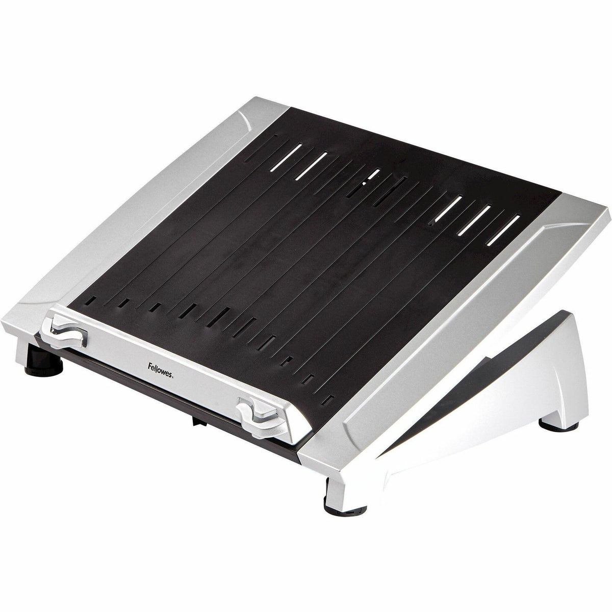 Office Suites Laptop Riser Plus, 15.06" x 10.5" x 6.5", Black/Silver, Supports 10 lbs