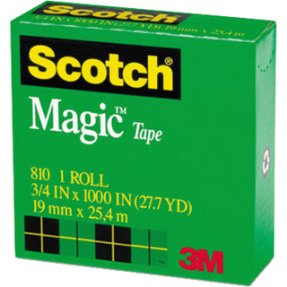 Magic Tape Refill, 1" Core, 0.75" x 83.33 ft, Clear