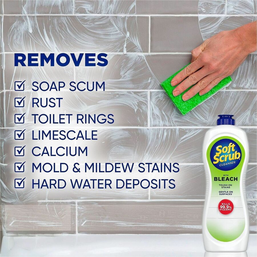 Dial Soft Scrub Antibacterial Cleanser, Sold as 1 Each