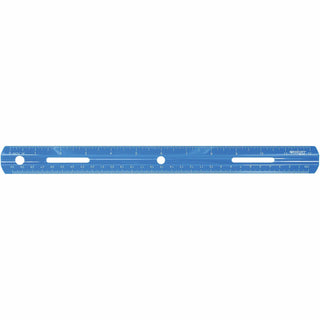 westcott-12-plastic-ruler-12-length-1-16-graduations-imperial-metric-measuring-system-plastic-1-each-assorted_acm10526 - 4