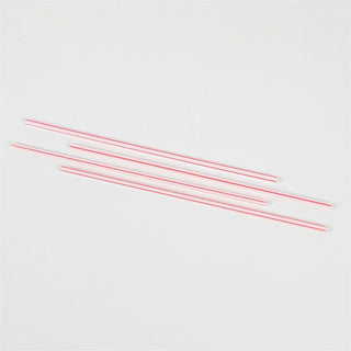 Genuine Joe 5-1/2" Plastic Stir Stick/Straws - 5.5" Length - Plastic - 1000 / Box - White