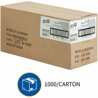 Genuine Joe Medium-weight Spoons - 1000/Carton - White
