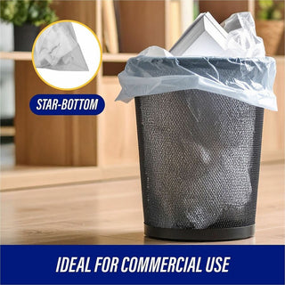 Genuine Joe Clear Trash Can Liners - 56 gal Capacity - 43" Width x 48" Length - 0.80 mil (20 Micron) Thickness - Low Density - Clear - Film - 100/Carton - Multipurpose - Recycled