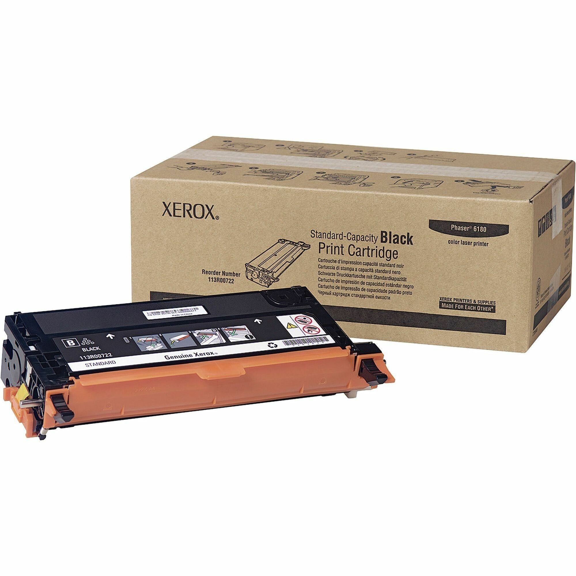 113R00722 Toner, 3,000 Page-Yield, Black