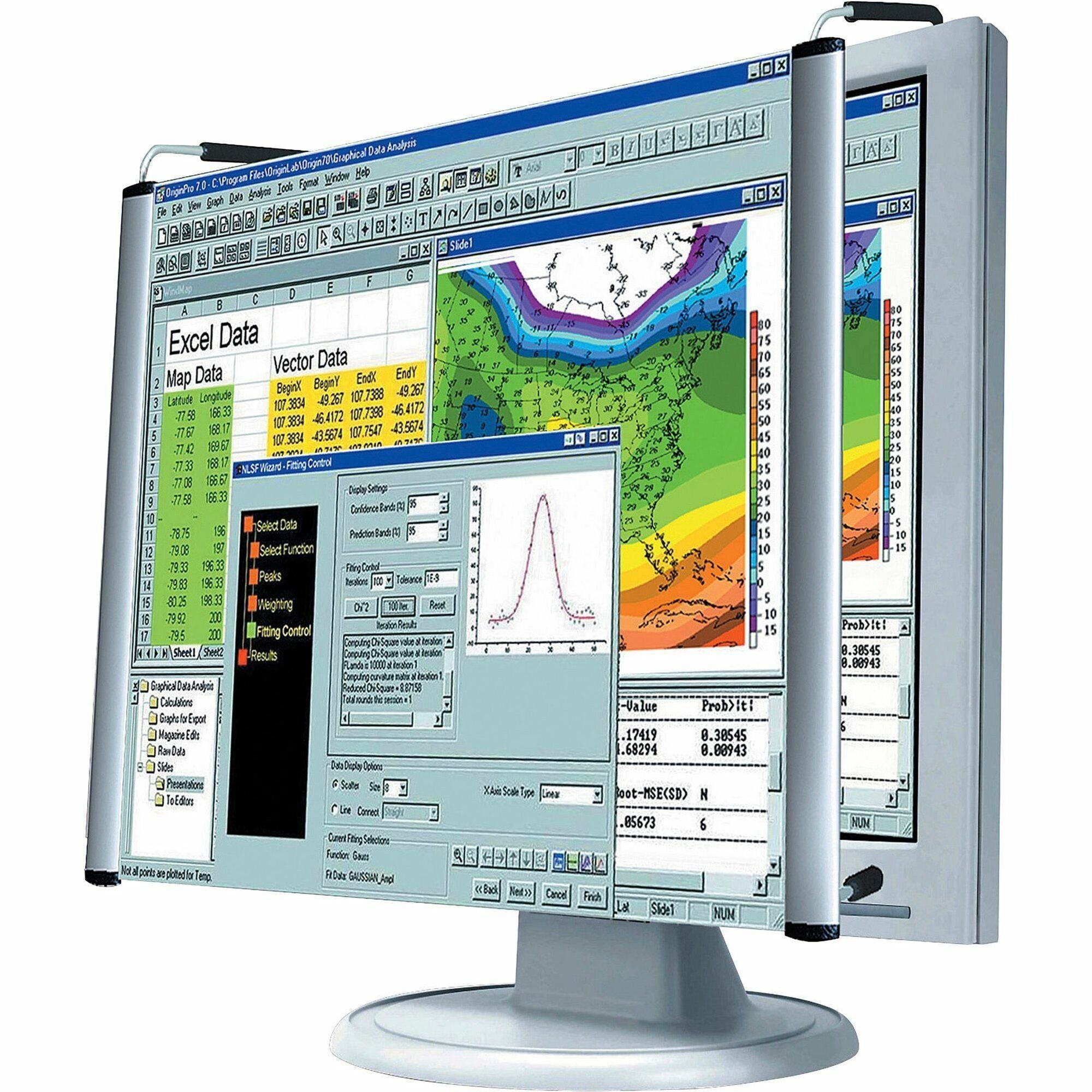 LCD Monitor Magnifier Filter for 19" Flat Panel Monitor
