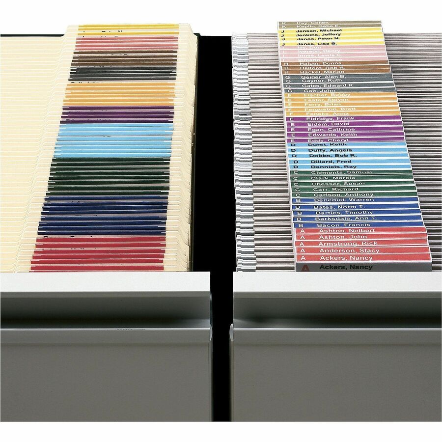 Smead Viewables Premium 3D hanging Folder Tabs and Labels - 1.25" Width x 3.50" Length