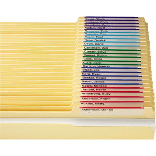 Smead Viewables Premium 3D hanging Folder Tabs and Labels - 1.25" Width x 3.50" Length - 
