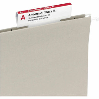 Smead Viewables Premium 3D hanging Folder Tabs and Labels - 1.25" Width x 3.50" Length