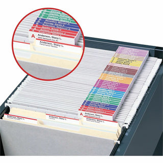 Smead Viewables Premium 3D hanging Folder Tabs and Labels - 1.25" Width x 3.50" Length
