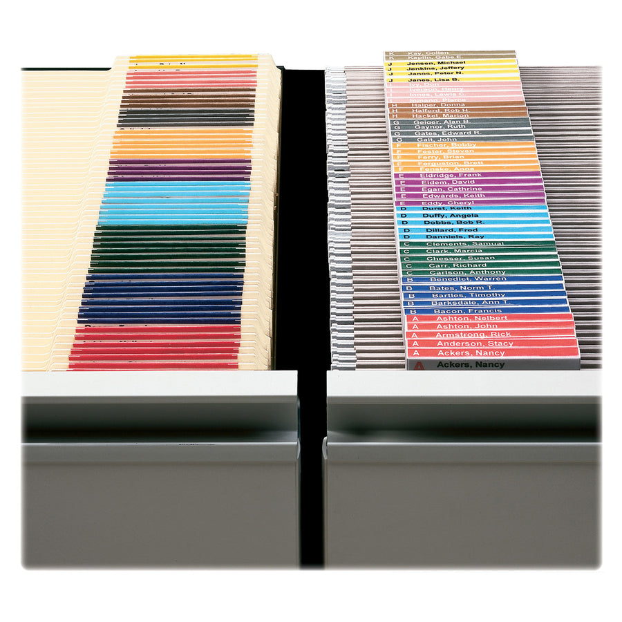 Smead Viewables Premium 3D hanging Folder Tabs and Labels - 1.25" Width x 3.50" Length - 