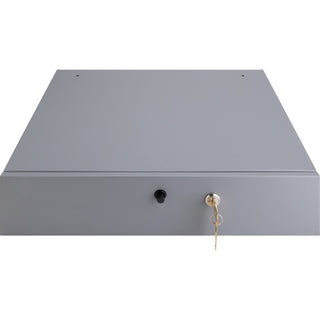Sparco Removable Tray Cash Drawer - Gray - 3.8" Height x 17.8" Width x 15.8" Depth