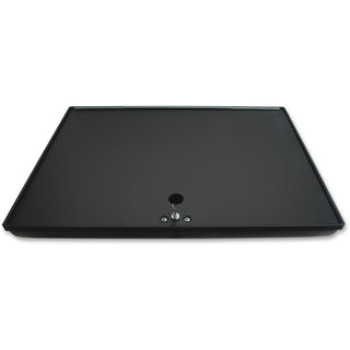 Sparco Locking Cover Money Tray - 1 x Cash Tray - 5 Bill/5 Coin Compartment(s) - Black