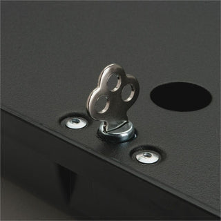 Sparco Locking Cover Money Tray - 1 x Cash Tray - 5 Bill/5 Coin Compartment(s) - Black
