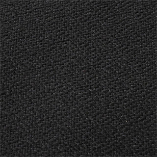 Lorell Contoured Managerial Task Chair - Black Polyester Seat - Black Frame - 1 Each