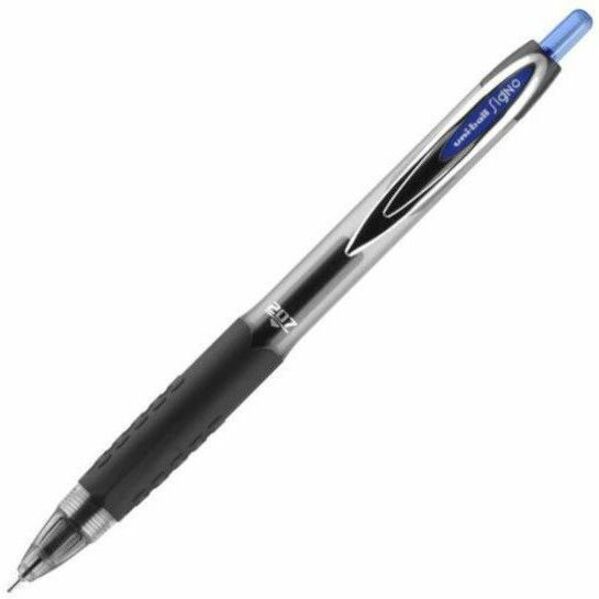 uni-ball - Signo 207 Roller Ball Retractable Gel Pen, Blue Ink, Medium, Dozen, Sold as 1 DZ