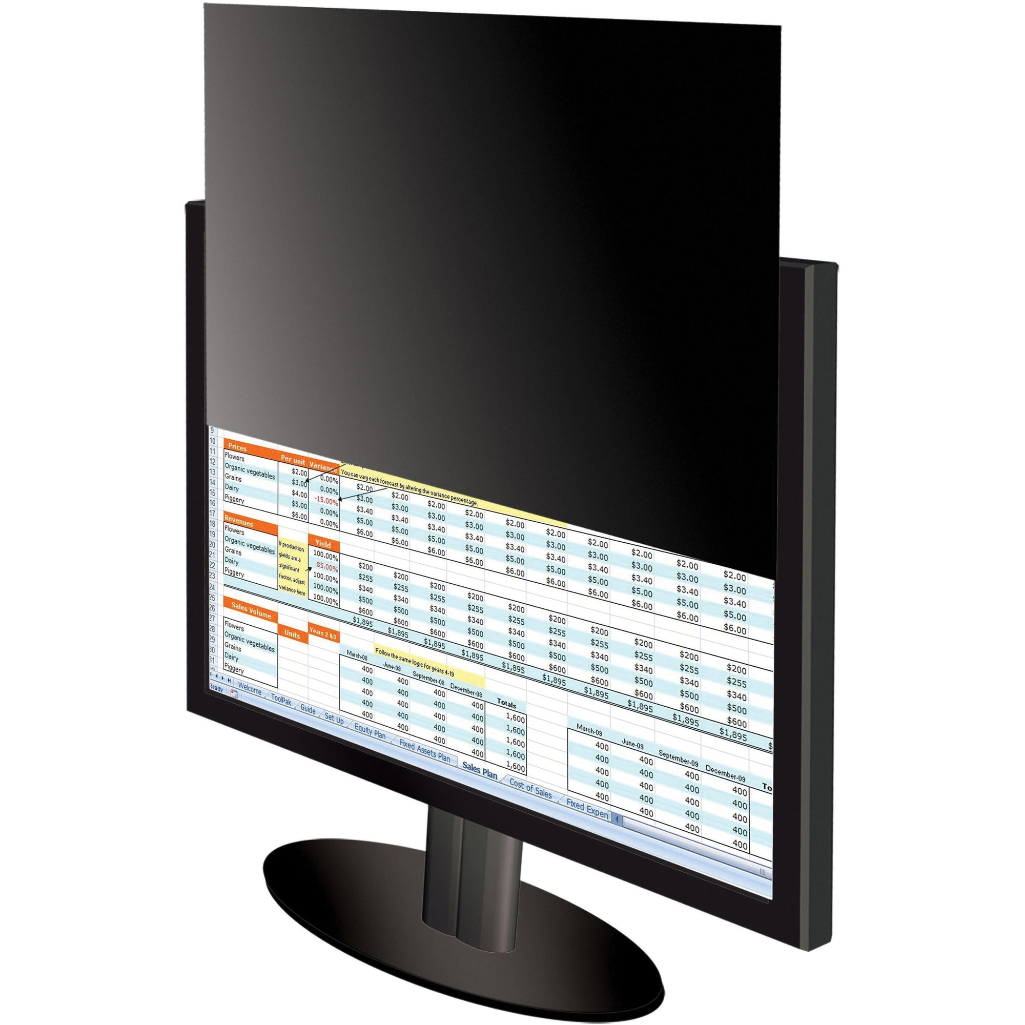 Secure View Notebook LCD Privacy Filter for 19" Flat Panel Monitor