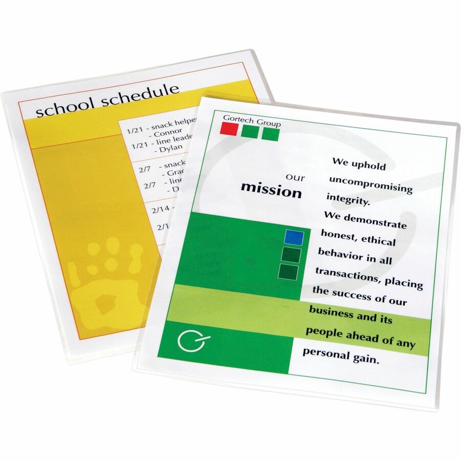 ImageLast Laminating Pouches with UV Protection, 3 mil, 9" x 11.5", Clear, 100/Pack