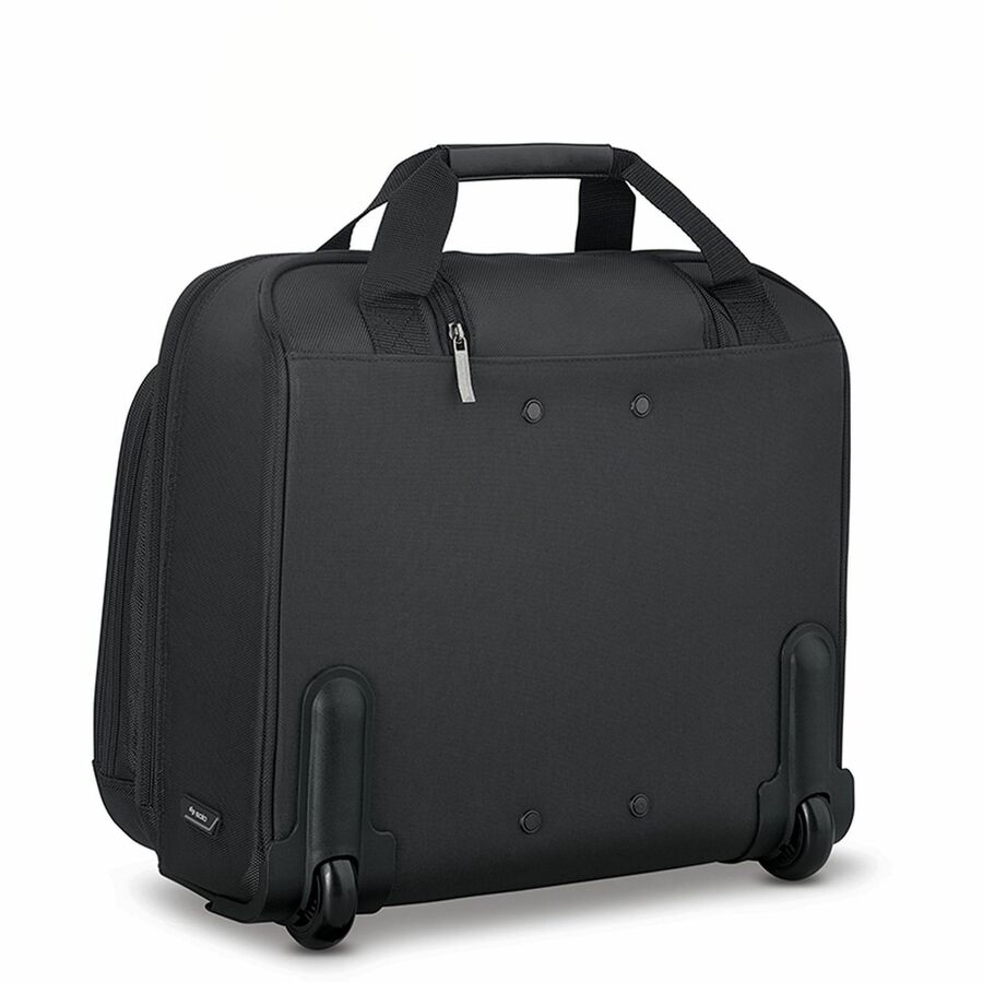 Classic Rolling Case, Fits Devices Up to 17.3", Polyester, 17.5 x 9 x 14, Black