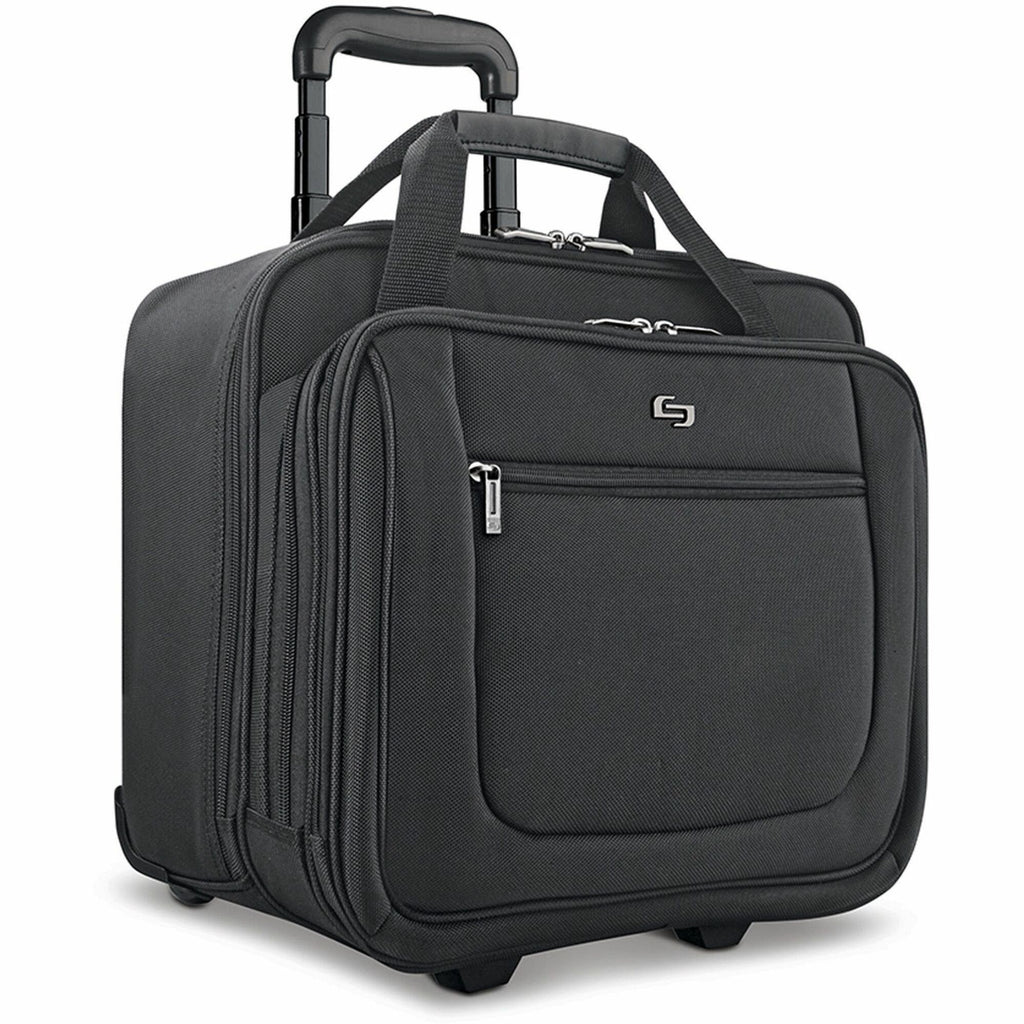 Classic Rolling Case, Fits Devices Up to 17.3", Polyester, 17.5 x 9 x 14, Black