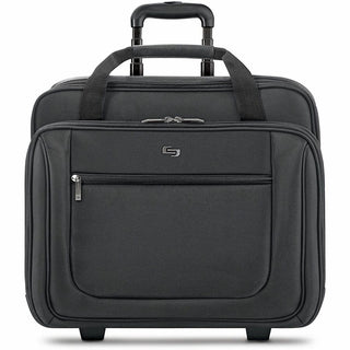 Classic Rolling Case, Fits Devices Up to 17.3", Polyester, 17.5 x 9 x 14, Black