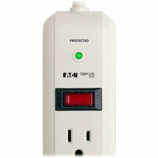 Protect It! Surge Protector, 7 AC Outlets, 25 ft Cord, 1,080 J, Light Gray