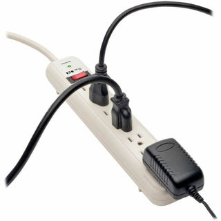 Protect It! Surge Protector, 7 AC Outlets, 25 ft Cord, 1,080 J, Light Gray