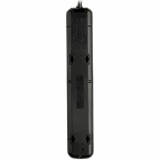 Protect It! Surge Protector, 7 AC Outlets, 12 ft Cord, 1,080 J, Black