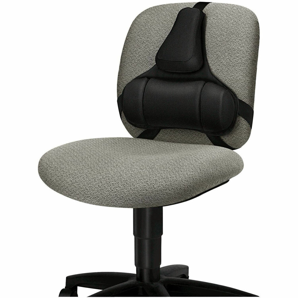 Professional Series Back Support with Microban Protection, 15 x 2 x 14.5, Black