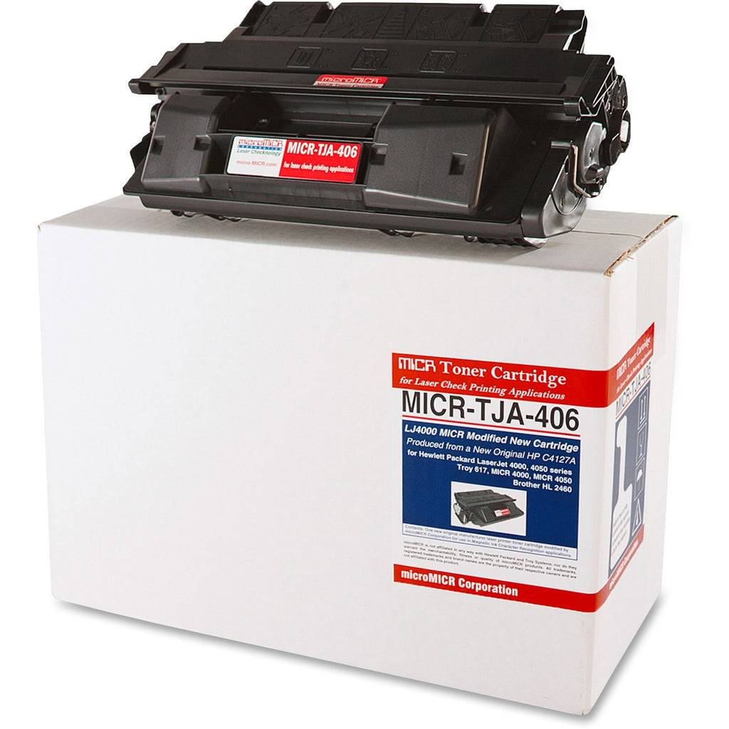 microMICR MICR Toner Cartridge - Alternative for HP - Laser - 6000 Pages - Black - 1 Each - 