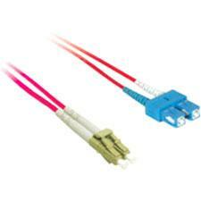 C2G-2m LC-SC 50/125 OM2 Duplex Multimode PVC Fiber Optic Cable - Red - Fiber Optic for Network Device - LC Male - SC Male - 50/125 - Duplex Multimode - OM2 - 2m - Red
