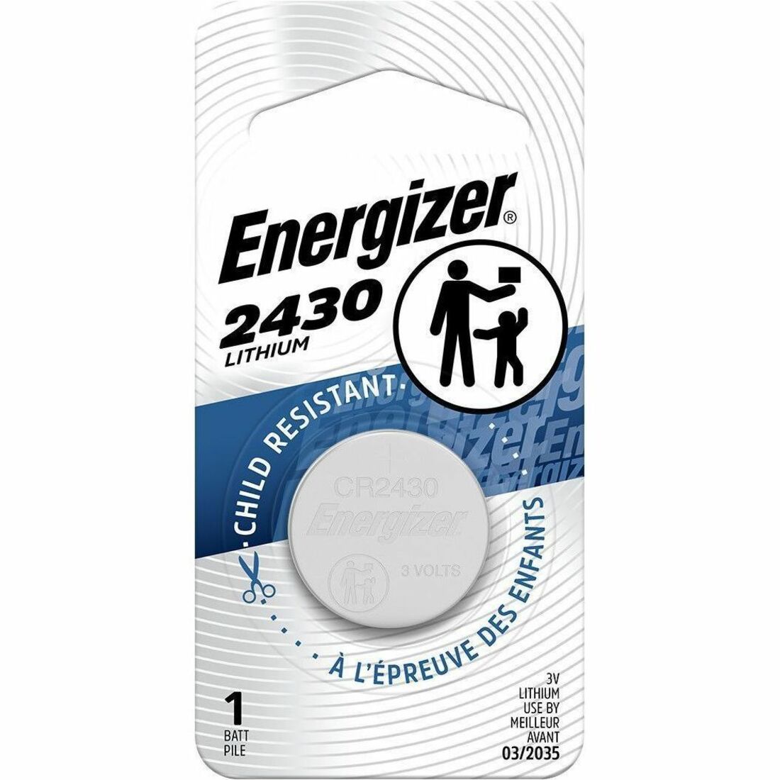 2430 Lithium Coin Battery, 3 V