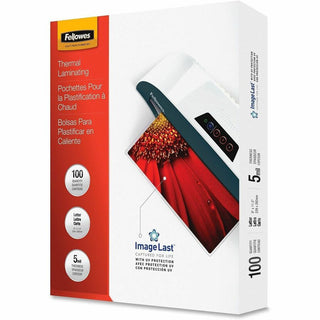 ImageLast Laminating Pouches with UV Protection, 5 mil, 9" x 11.5", Clear, 100/Pack