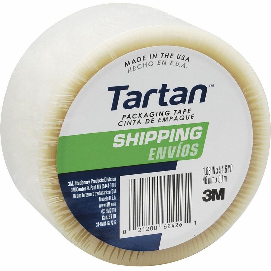 3M Tartan General Purpose Packing Tape, Sold as 1 Package, 6 Roll per Package