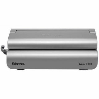 Quasar 500 Electric Comb Binding System, 500 Sheets, 16.88 x 15.38 x 5.13, Metallic Gray