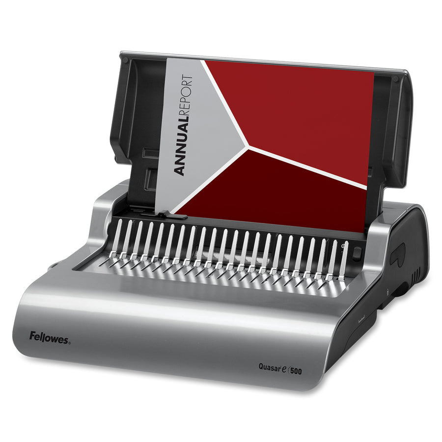 Galaxy 500 Electric Comb Binding System, 500 Sheets, 19.63 x 17.75 x 6.5, Gray