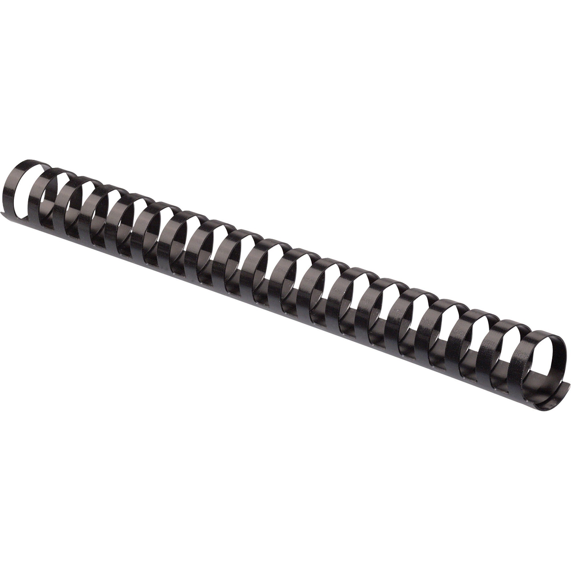 Plastic Comb Bindings, 3/4" Diameter, 150 Sheet Capacity, Black, 100/Pack