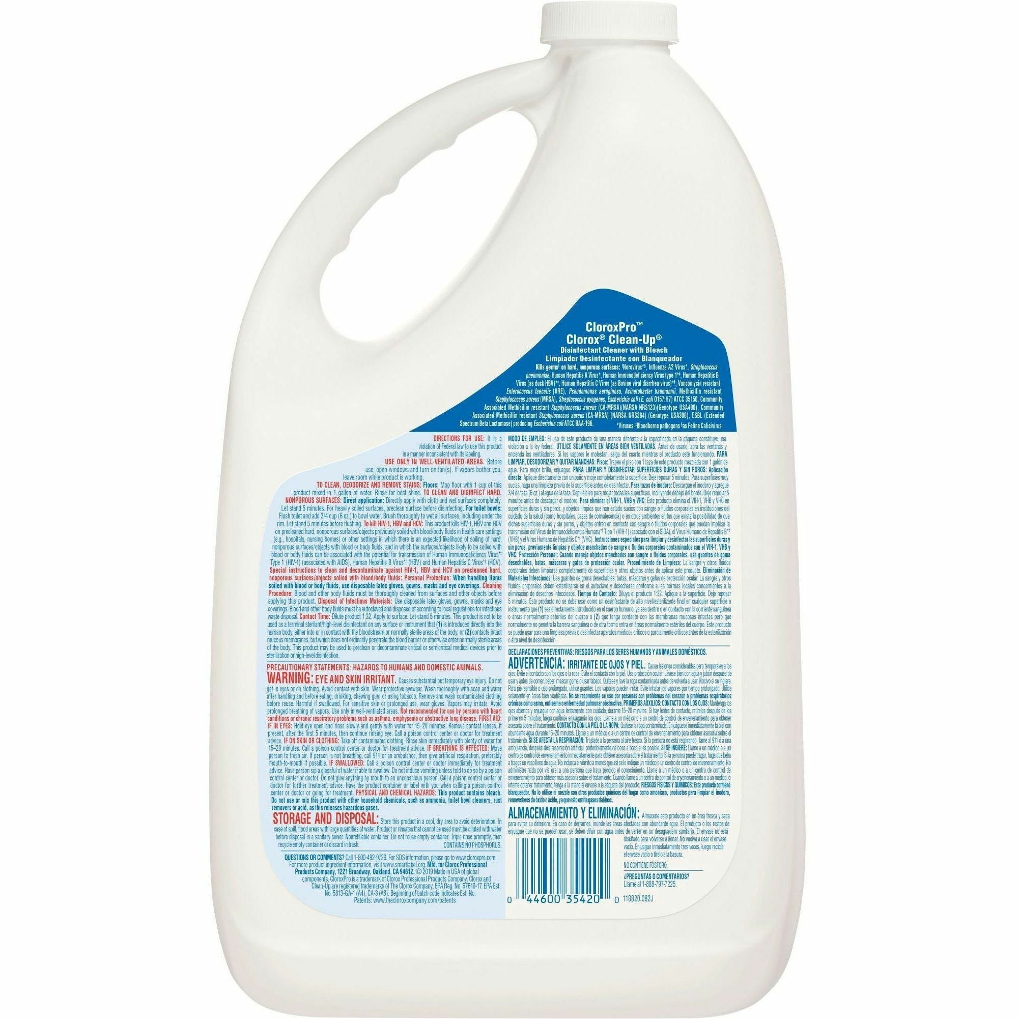 Clorox Clean-Up Disinfectant Cleaner with Bleach, Sold as 1 Each - 2