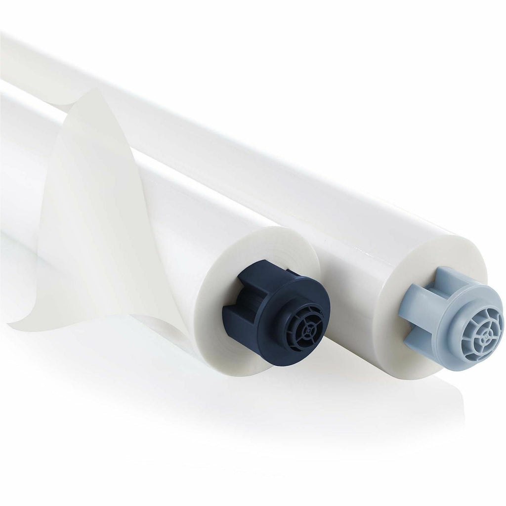 GBC EZ Load Blue End Cap Laminating Roll Film - Laminating Pouch/Sheet Size: 25" Width x 500 ft Length x 1.50 mil Thickness - Matte - Clear - Polyester - 2 / Box
