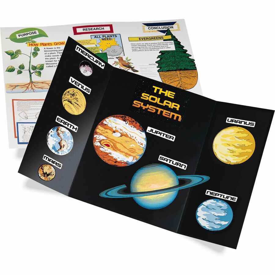 Pacon Presentation Boards - 36" Height x 48" Width - White Surface - 24 / Carton - 