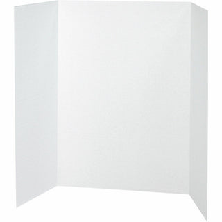 Pacon Presentation Boards - 36" Height x 48" Width - White Surface - 24 / Carton - 