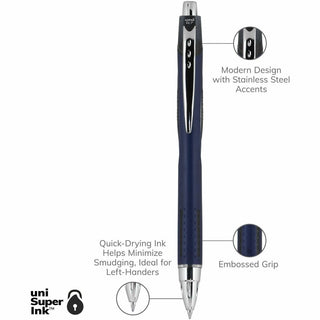 uni-ball - Jetstream RT Roller Ball Retractable Water-Proof Pen, Black Ink, Fine, Sold as 1 EA