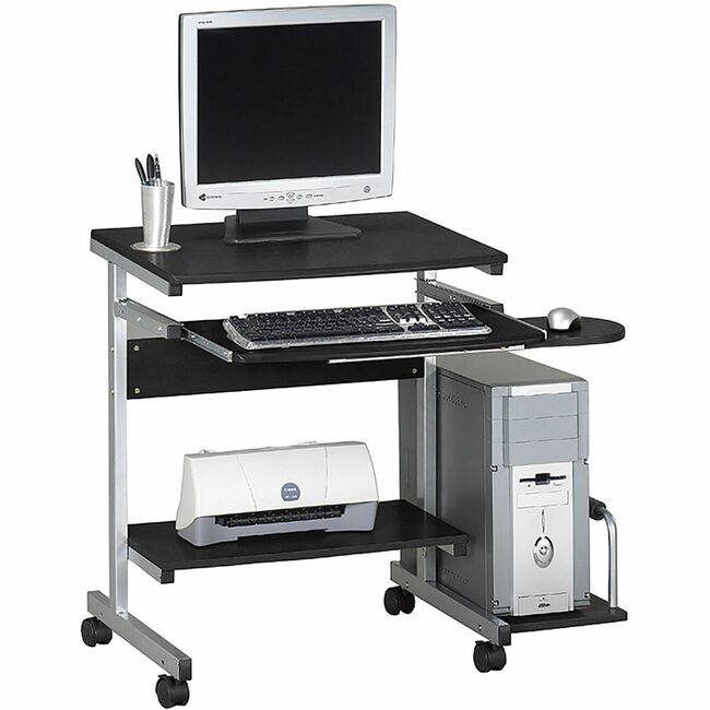 Mayline - Eastwinds Portrait Mobile PC Workstation, 36?w x 19?d x 31h, Anthracite, Sold as 1 EA - 1