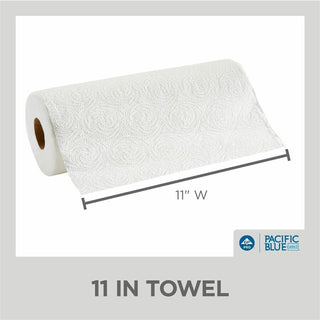 Pacific Blue Select Perforated Paper Towel Roll - 2 Ply - 8.80" x 11" - 85 Sheets/Roll - White - Paper - Perforated - For Healthcare, Food Service - 30 / Carton