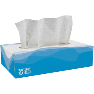pacific-blue-select-facial-tissue-by-gp-pro-flat-box-2-ply-833-x-8-white-paper-soft-absorbent-for-office-building-100-per-box-30-carton_gpc48100ct - 3