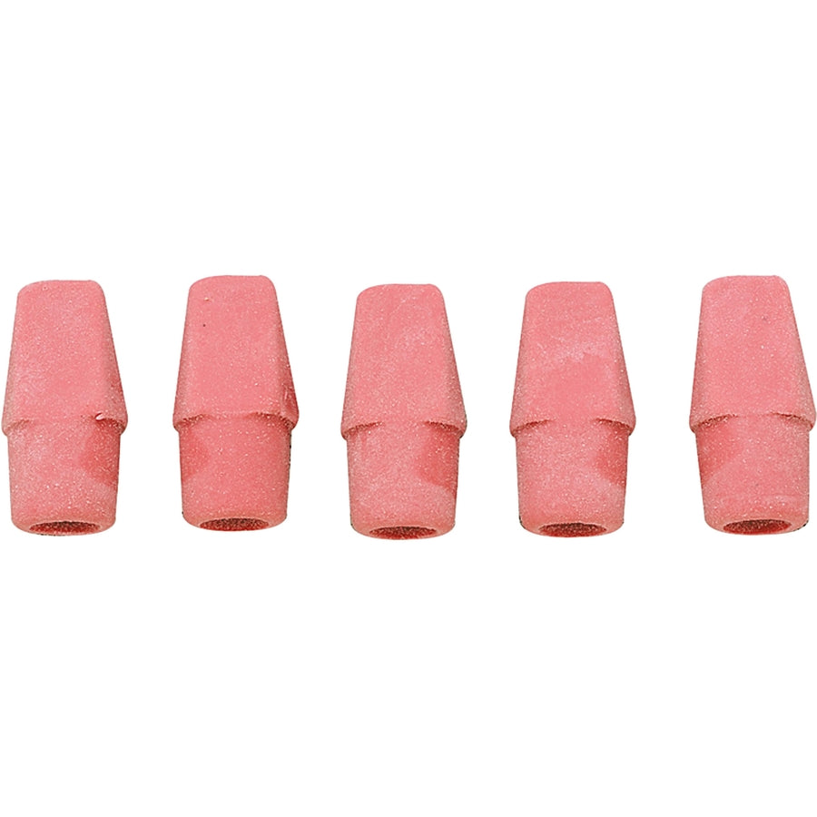 Integra Pink Pencil Cap Eraser - Pink - Wedge - 144 / Box - Latex-free - 