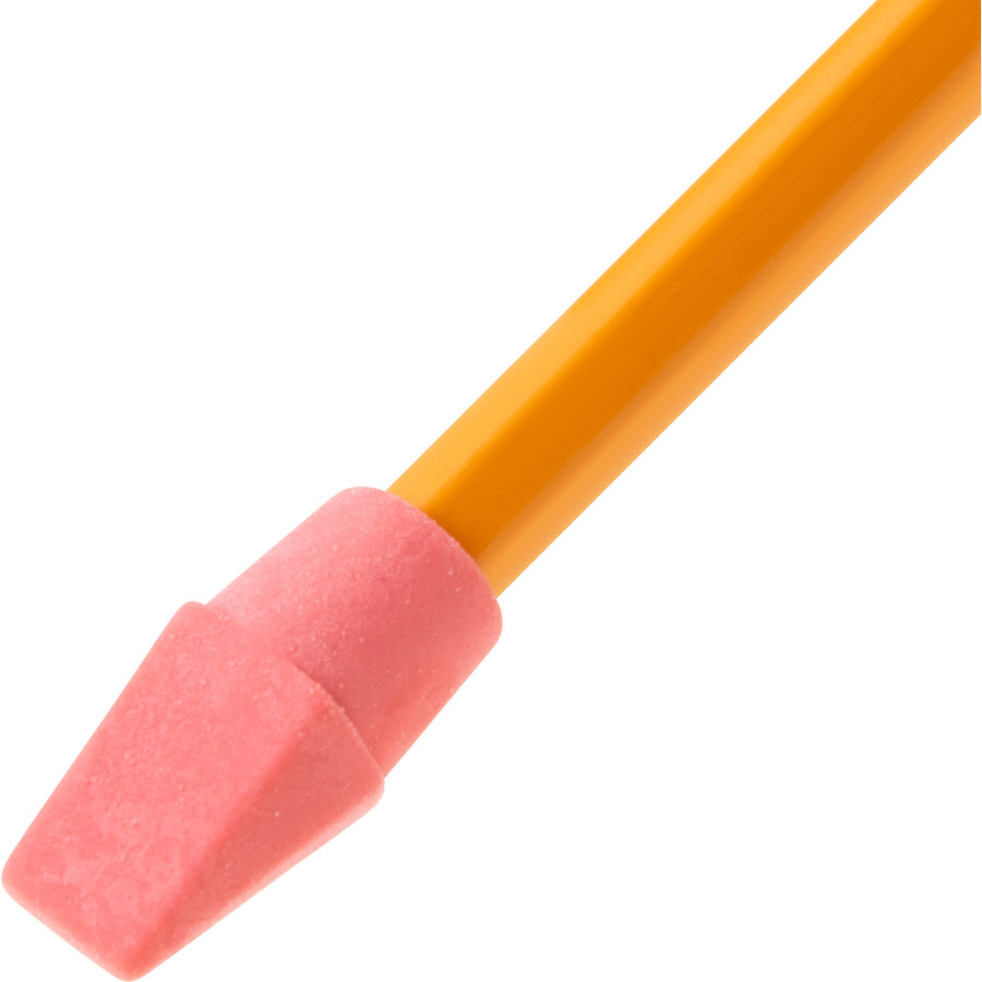 Integra Pink Pencil Cap Eraser - Pink - Wedge - 144 / Box - Latex-free - 