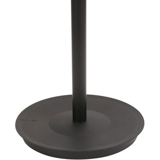 Festival Coat Stand with Umbrella Holder, Five Knobs, 14w x 14d x 73.67h, Black